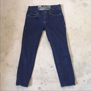 Madewell Ankle Zip Jeans
